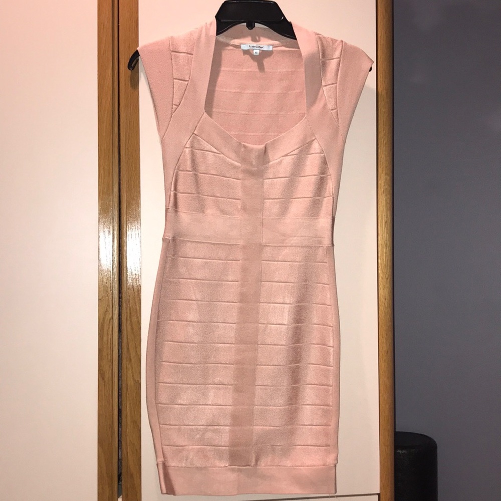 Blush Bandage Dress Mini